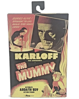 Neca Ultimate ARDATH BEY The Mummy Boris Karloff Universal Monsters 7" Figure - Image 1 of 2