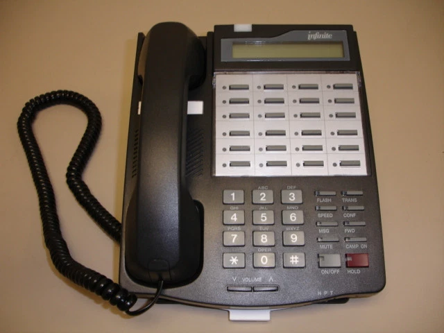 1 Refurbished Vodavi Infinite 9015 Phone, IN9015-71 Charcoal Black - Image 1 of 1