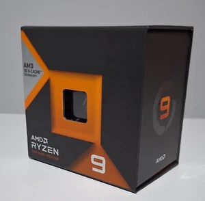 EMPTY AMD Ryzen 9 7900x3d box with all accessories, no cooler - Afbeelding 1 van 4