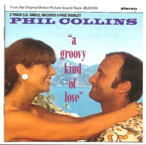 PHIL COLLINS GENESIS A GROOVY KIND OF LOVE UK CD SINGLE WITH FILM PICS, MINT - Picture 1 of 5