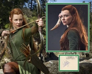 EVANGELINE LILY SIGNIERT DER HOBBIT FOTOBALTERUNG UACC REG 242 - Bild 1 von 1