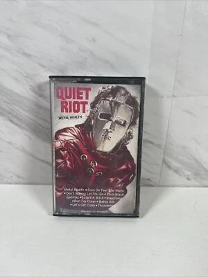 Quiet Riot Metal Health Cassette 1983 FZT 38443 Mental Heavy Metal Los Angeles - Image 1 of 4