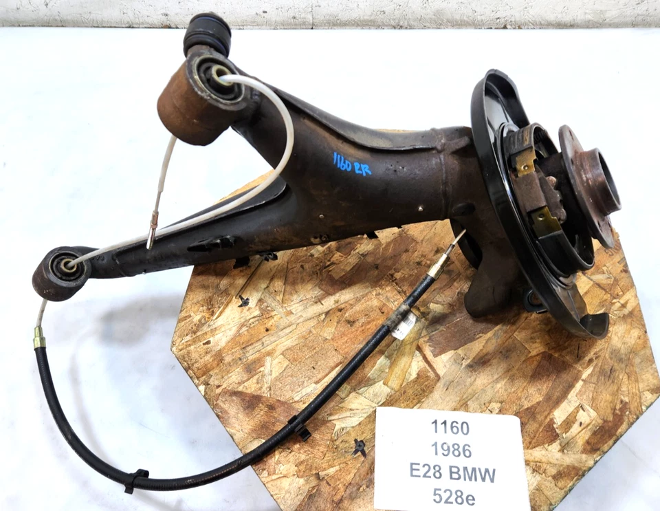 ✅Brazo de arrastre del lado derecho del pasajero suspensión trasera derecho OEM BMW E28 528e 533 535 135 k Foto 1 de 4