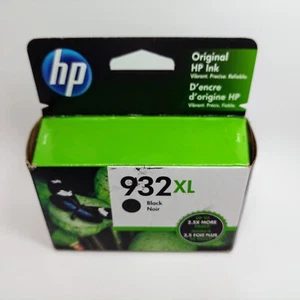HP 932XL schwarze Tintenpatrone für HP Officejet verpackt/versiegelt/Einzelhandel Mai 2022 Ablaufdatum - Bild 1 von 4