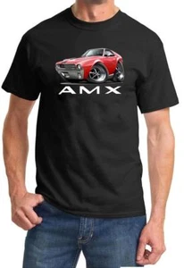 AMC AMX 1968 camiseta a todo color nueva envío gratuito - Imagen 1 de 11