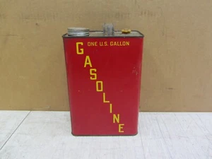 VINTAGE METALL BELÜFTET BENZIN 1 US GALLONE GAS ÖL ALTER STIL - Bild 1 von 9