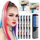 Girls Temporary Hair Chalk Hair Color Comb Dye Salon Kits Party DIY Cosplay Set