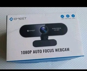 EMEET Nova Auto Focus 1080P HD WebCam, 2 Microphone, Crystal Clear Clarity - Photo 1/3