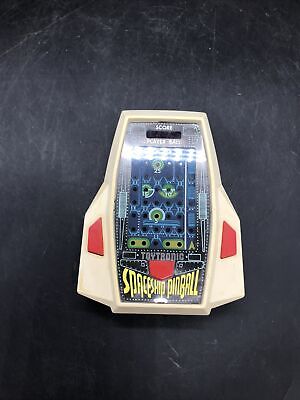 Vtg 1980 Toytronic Spaceship Pinball Handheld Electronic Game **NOT TESTED!!!!**