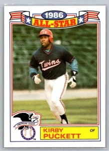 1986 Topps Commemorative All Star Kirby Puckett #19 - Picture 1 of 2