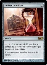 Mtg magic m13 foil-sands of delirium/sandglass of delirium, French/vf