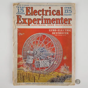 Feb 1918 Electrical Experimenter - Vol. V, Whole No. 58, No. 10 - 79 pages - Picture 1 of 16