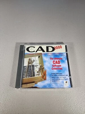 CAD 2000 Software / Utilities CD Win95 / 3.1/ Dos Over 180 programs - Image 1 of 3