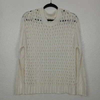 RD стиль свитер женщин размер средний белый ворота пуловер - Изображение 1 из 4
