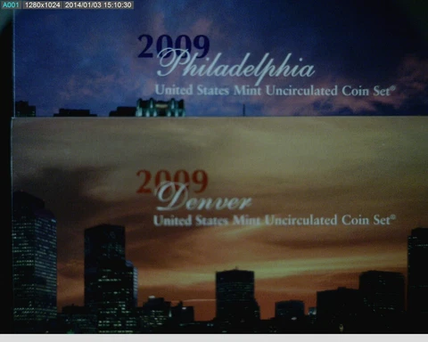 2009 Mint complete both P & D mints Cover