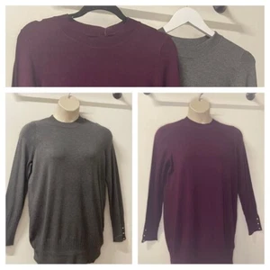DOROTHY PERKINS Curve Ladies Plus Size Long Sleeve Jumper Sizes 18-28 - Picture 1 of 19