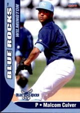 2013 Wilmington Blue Rocks Choice 9 Malcolm Culver Panorama City CA El Mirage AZ