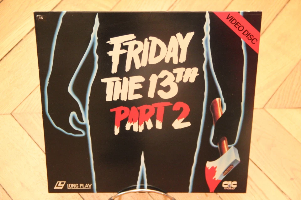 Friday 13th Part 2 1981 Laserdisc LD UK Horror - Imagem 1 de 1