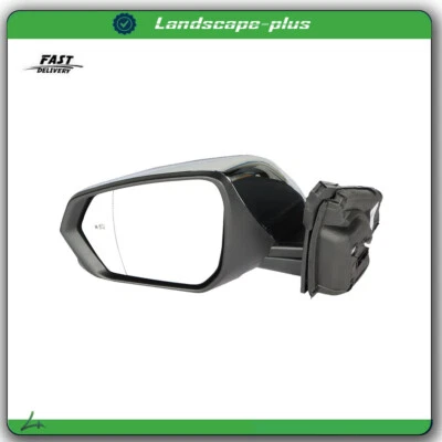 For Chevrolet Equinox 2018-2022 Driver Side Mirror Blind Spot Signal Chrome 8Pin - Image 1 of 4