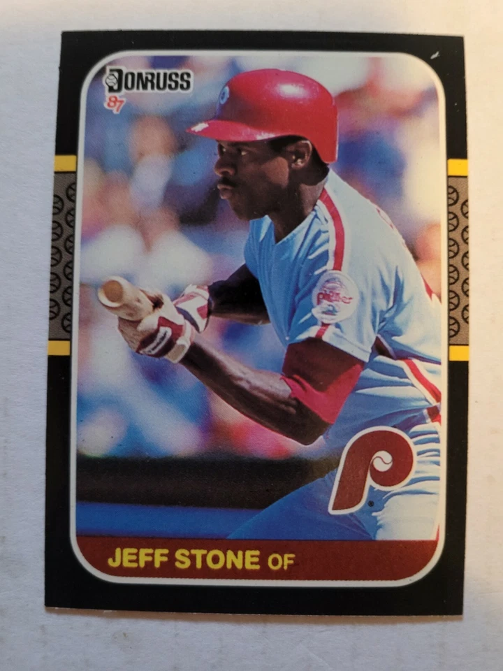 1987 DONRUSS JEFF STONE #309 NM  - Image 1 of 1