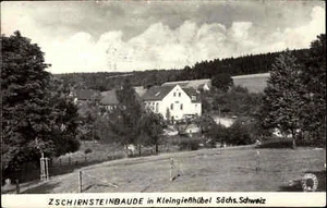 DDR Landpoststempel Kleingießhübel Kr. Pirna auf AK 1962 Zschirnsteinbaude Sa. - Bild 1 von 2