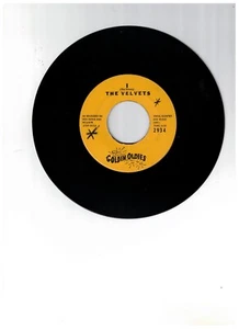 The Velvets DOO WOP 45 (Golden Oldies 2934) I/At Last VG+ - Imagen 1 de 2