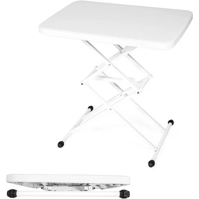 Verstellbarer Tisch, Schreibtisch tragbar Klapptisch TV-/Laptop-Ablage Mehrzweck - Bild 1 von 4