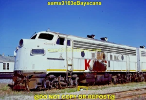 ORIGINAL SLIDE KANSAS CITY SOUTHERN RWY F7A 4062 SHREVEPORT LA 1985 - Picture 1 of 1