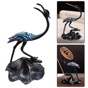 Add Elegance to Any Room with this Exquisite Alloy Copper Incense Holder - Picture 1 of 10