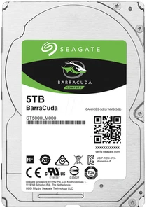 Seagate BarraCuda Festplatte ST5000LM000 | 5TB | 2,5 Zoll SATA3 HDD 15mm Bauhöhe - Afbeelding 1 van 9