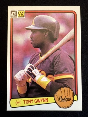 Tarjeta de novato Donruss Tony Gwynn 1983 (#598) casi nueva, HOFer, 3K éxitos ^GRUMPYBUCK^ Foto 1 de 2