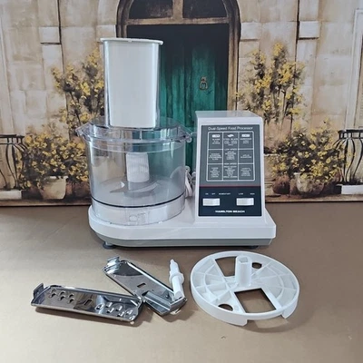 Hamilton Beach Dual Speed Food Processor Model 702-5  - Complete - Image 1 of 4