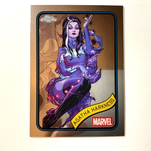 2025 Topps Chrome Marvel Trading Cards Agatha Harkness #6 - Picture 1 of 2