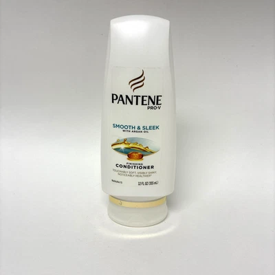 Pantene Pro-V SMOOTH & SLEEK Finishing Conditioner, 12fl oz | NOS w/Argan Oil - Image 1 of 4