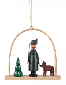 Baumbehang Jäger im Bogen H: 7cm NEU Christbaumbehang Baumschmuck Weihnachtsbaum - Picture 1 of 1