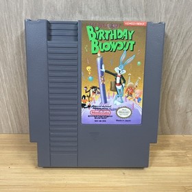 The Bugs Bunny Birthday Blowout - Nintendo NES - Tested!
