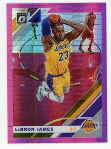 2019-20 Panini Donruss Optic Lebron James Pink Hyper Prizm #60 Lakers - Picture 1 of 1