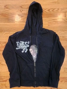 Felpa con cappuccio zip reversibile donna Twilight New Moon Team Edward XL 2009 usata - Foto 1 di 24