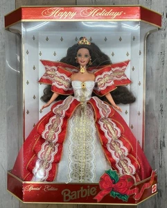 Happy Holidays Barbie 1997 Holiday Special Ed - Picture 1 of 6
