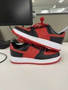Nike Air Force One "Sole Of SMB" Verizon Collaboration 1/1 Bred UNRELEASED - Picture 1 of 7