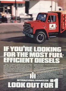 1981 Print Ad of International Harvester IH Farm Stakebody Truck - Picture 1 of 2