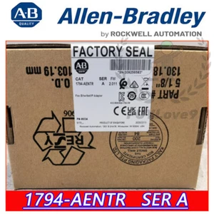 NUEVO Allen Bradley Nuevo Sellado de Fábrica AB 1794-AENTR SER A Flex EtherNet/IP Adapte - Imagen 1 de 5