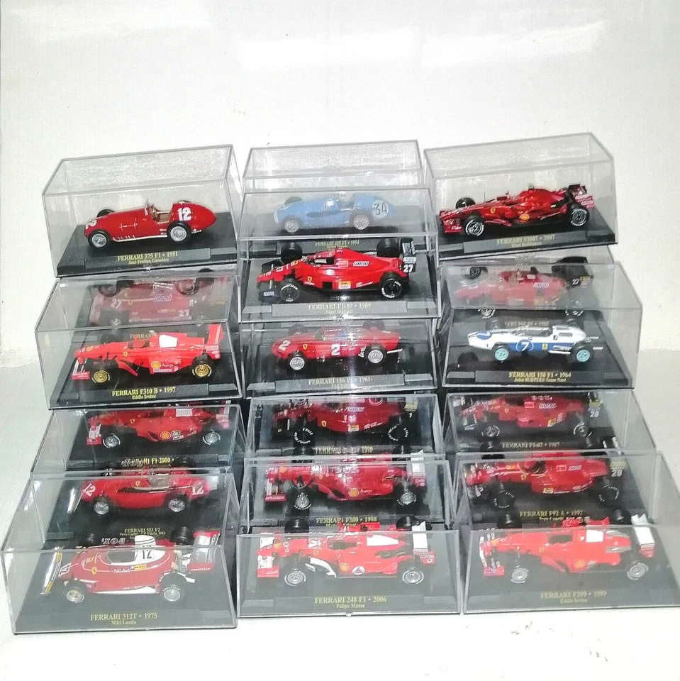 FERRARI F1 COLLECTION CON FASCICOLO FABBRI EDITORE 1/43 SCEGLI MENU' A TENDINA - Immagine 1 di 2