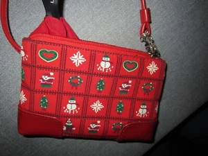 Damen Liz Caiborne Handtasche rot Urlaub Design klein - Bild 1 von 7