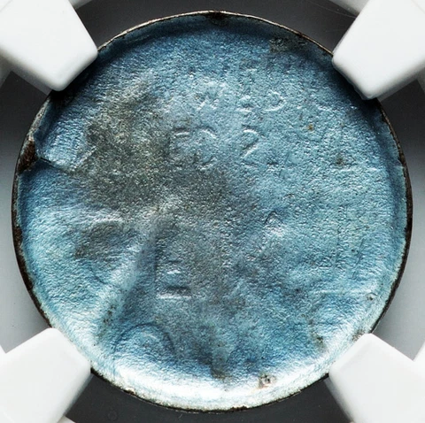 1943 Steel Cent NGC MS63 Capped Die Error █ $130,000 for AU █ V. RARE Lincoln 1c Cover