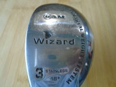 PRE~LOVED RAM WIZZARD 3 HYBRID RESCUE CLUB ~ REGULAR GRAPHITE SHAFT~ LEFT HANDED - Image 1 of 4