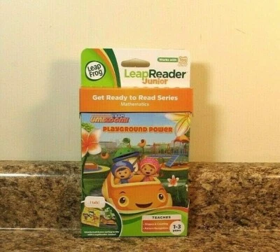 Leap Frog Leap Reader Tag Jr Team Umizoomi Playground Power Book Math NEW - Image 1 of 3