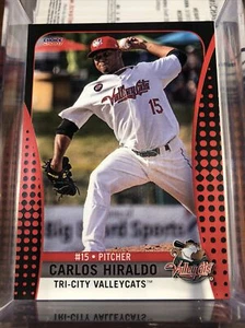 2018 Tri City ValleyCats Carlos Hiraldo RC Rookie Houston Astros - Bild 1 von 1