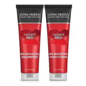 John Frieda Radiant Red Shampoo & Conditioner Helps Enhance Shades, Vitamin E - Picture 1 of 7