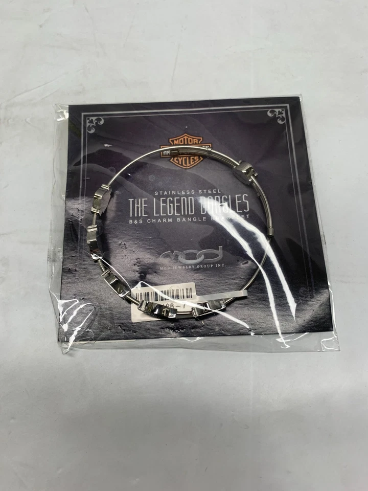 Brazalete Brazalete Harley-Davidson Mujer Múltiple B&S Plateado Talla 7" (HSB0126-7) Foto 1 de 4